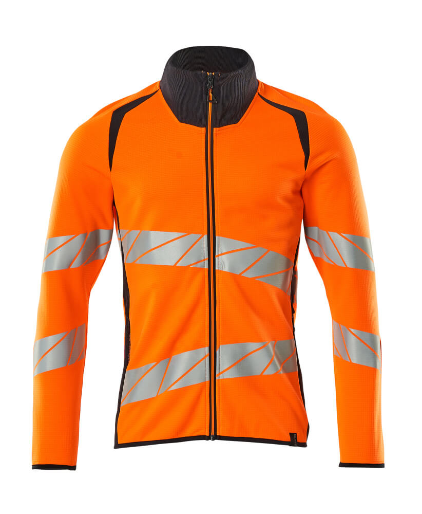 Mascot 19184 Sweatshirt zippé stretch haute visibilité