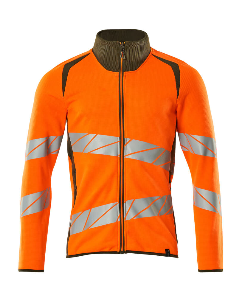 Mascot 19184 Sweatshirt zippé stretch haute visibilité
