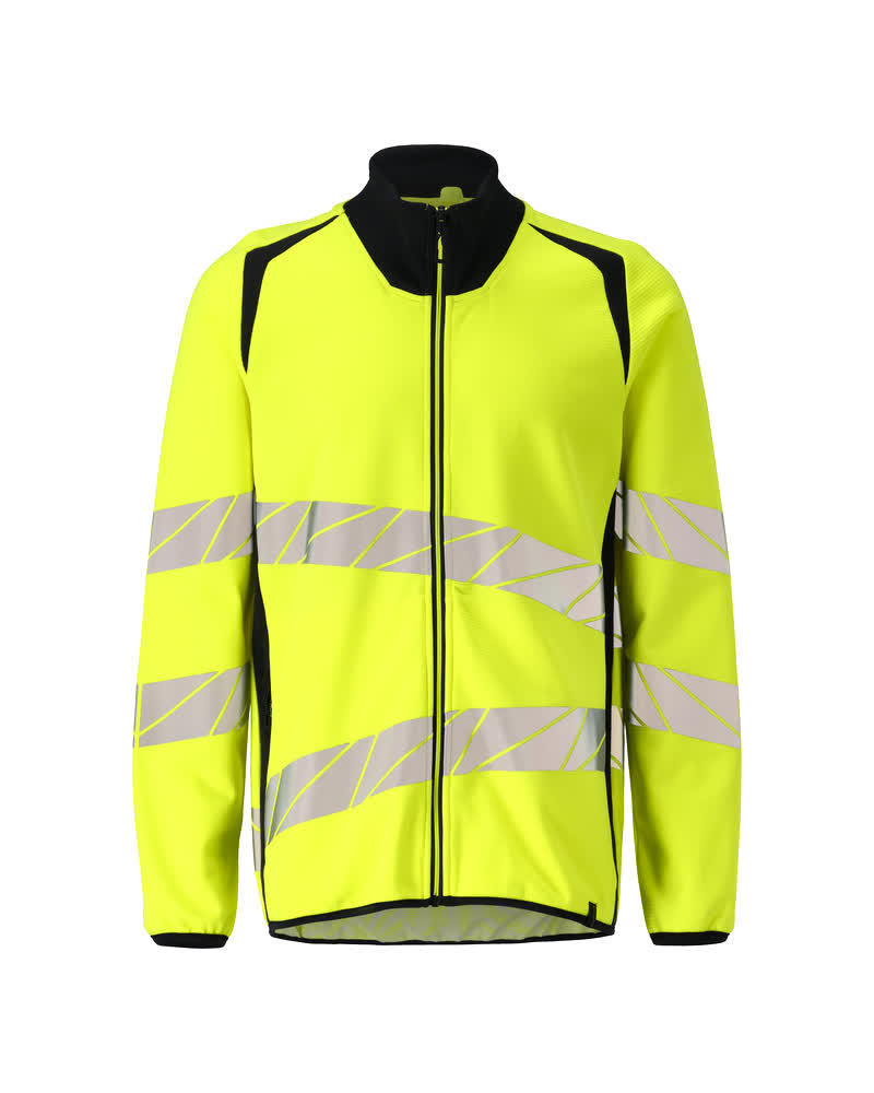 Mascot 19184 Sweatshirt zippé stretch haute visibilité