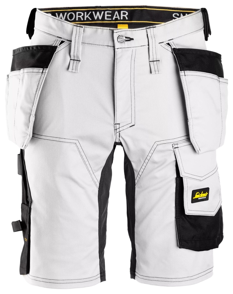 Snickers 6141 – AllroundWork, Short en Stretch avec poches holster
