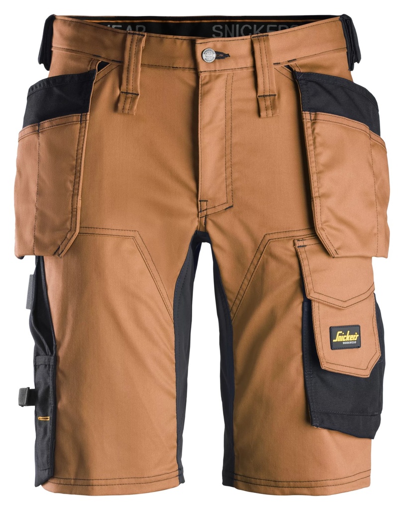 Snickers 6141 – AllroundWork, Short en Stretch avec poches holster