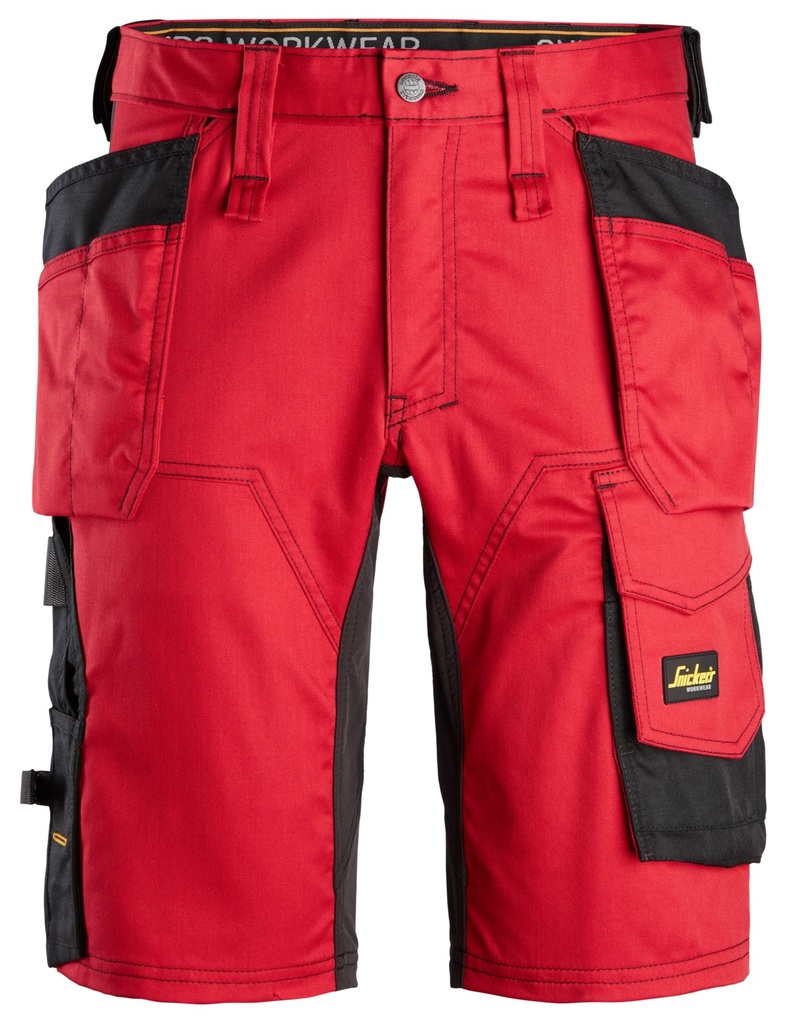 Snickers 6141 – AllroundWork, Short en Stretch avec poches holster