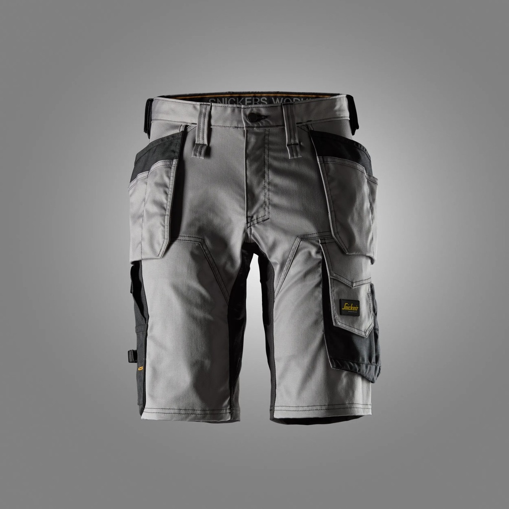 Snickers 6141 – AllroundWork, Short en Stretch avec poches holster