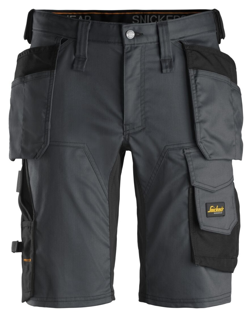 Snickers 6141 – AllroundWork, Short en Stretch avec poches holster