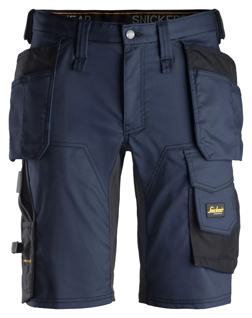 Snickers 6141 – AllroundWork, Short en Stretch avec poches holster