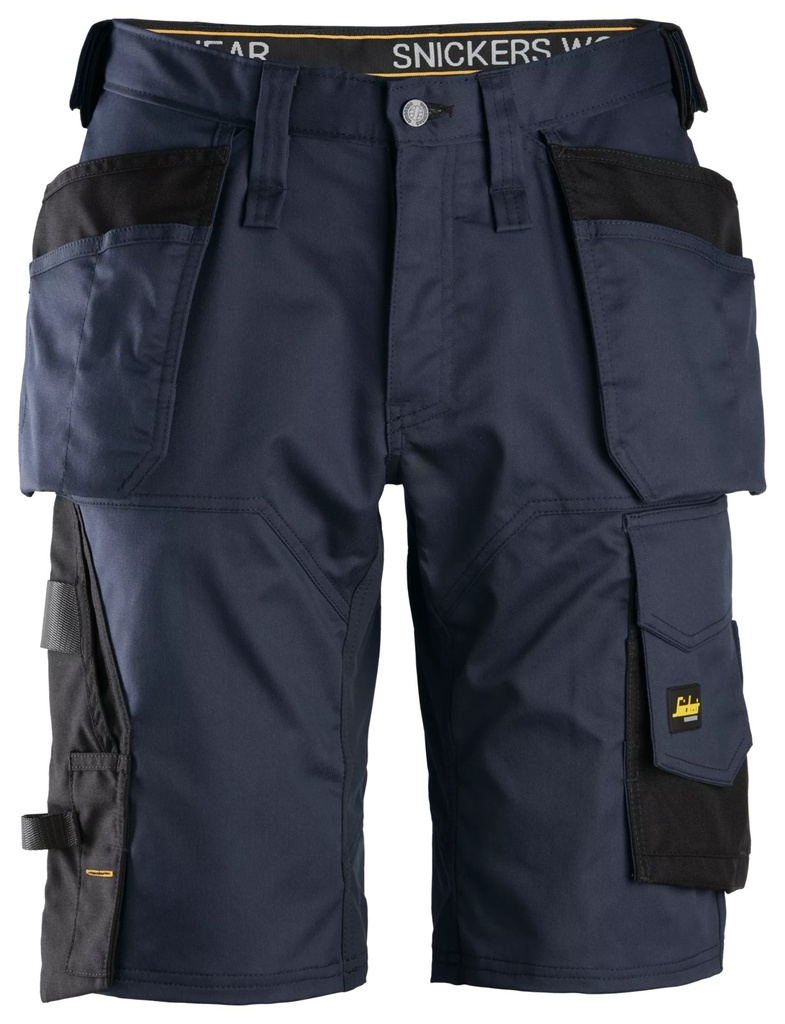 Snickers 6151 – AllroundWork, Short en stretch avec poches holster, coupe large