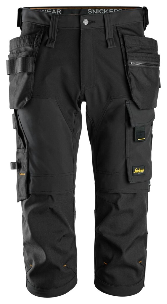 [61780404040] Snickers 6178 – AllroundWork, Pantacourt en tissu extensible dans 4 directions avec poches holster (0404, 40)