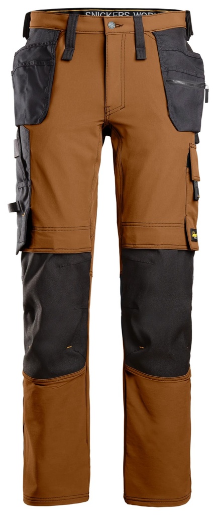 Snickers 6271 – AllroundWork, Pantalon en tissu extensible avec poches holster