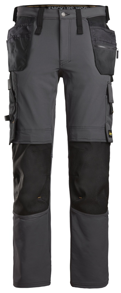 Snickers 6271 – AllroundWork, Pantalon en tissu extensible avec poches holster