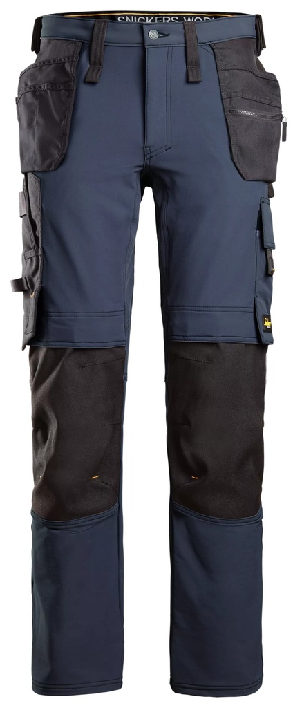 Snickers 6271 – AllroundWork, Pantalon en tissu extensible avec poches holster