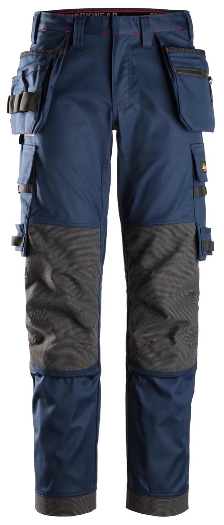 [62739500044] Snickers 6273 – ProtecWork, Pantalon de travail extensible avec poches holster (44)