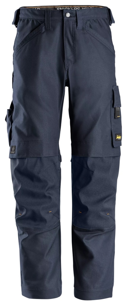 Snickers 6324 – AllroundWork, Pantalon de travail en tissu extensible, Canvas+