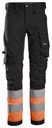 Snickers 6334 – Pantalon en tissu extensible haute visibilité, Classe 1