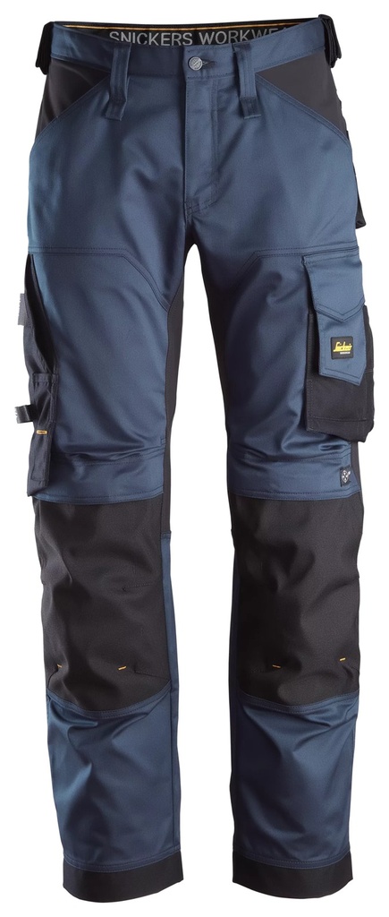 Snickers 6351 – AllroundWork, Pantalon en tissu extensible, coupe large