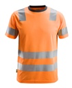 Snickers 2530 – AllroundWork, T-shirt haute visibilité, Classe 2