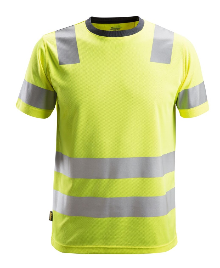 Snickers 2530- T-SHIRT HV, AW CL2