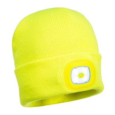 B029- Bonnet Beanie avec lampes LED