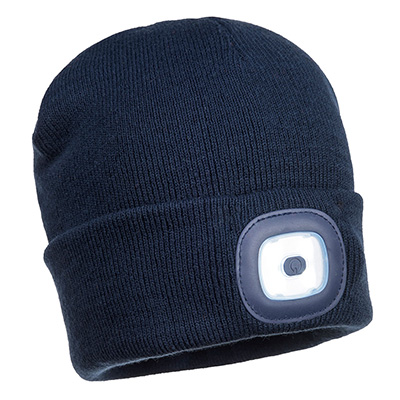 B029- Bonnet Beanie avec lampes LED