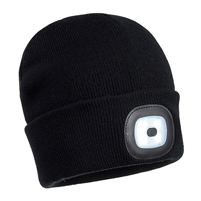 B029- Bonnet Beanie avec lampes LED