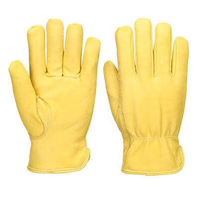 A271- Gant Driver cuir matelassé