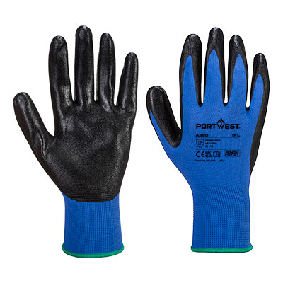 [A320BLUXL] A320- Gant Dexti-Grip (Bleu, XL)