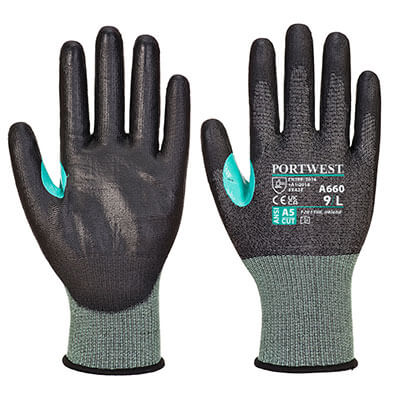 [A660K8RXS] A660- Gant anti-coupure en PU CS E18 (XS)