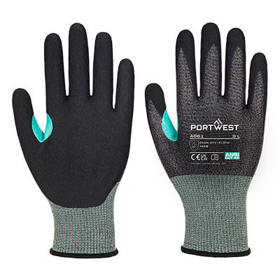[A661K8RXS] A661- Gant CS anti coupures Nitrile E18 (XS)