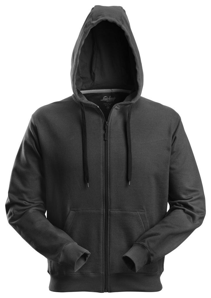 [28010400003] Snickers 2801- SWEAT ZIP. CAPUCHE PEINT. (0400, XS)
