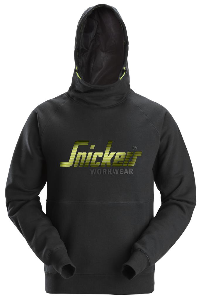[28450400003] Snickers 2845 – Sweat-shirt à capuche avec logo (0400, XS)