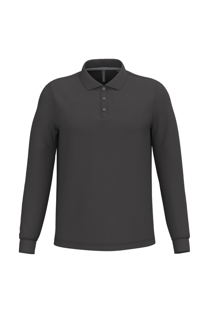 Kariban K243 — Polo manches longues homme
