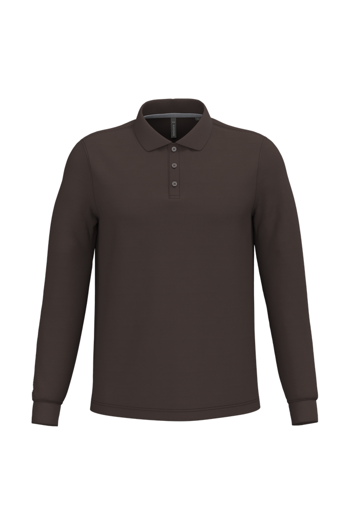 Kariban K243 — Polo manches longues homme