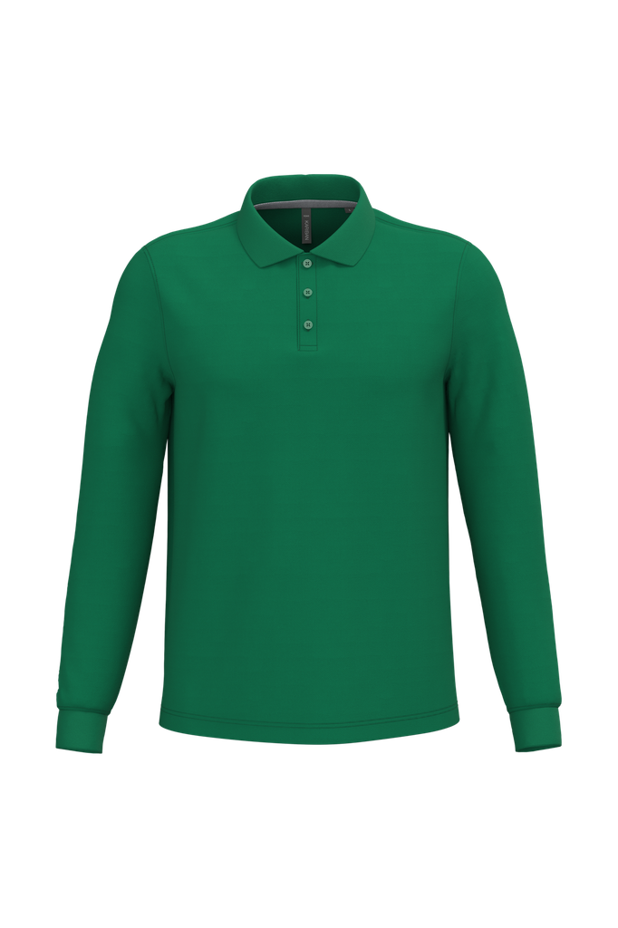 Kariban K243 — Polo manches longues homme
