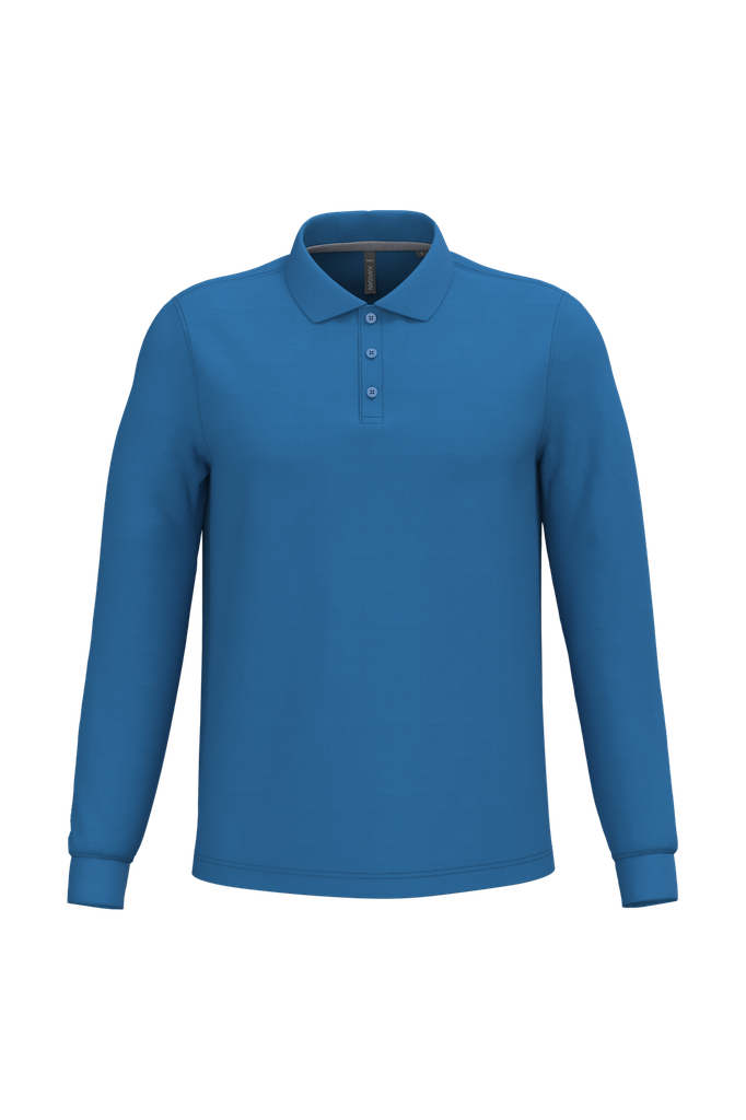 Kariban K243 — Polo manches longues homme
