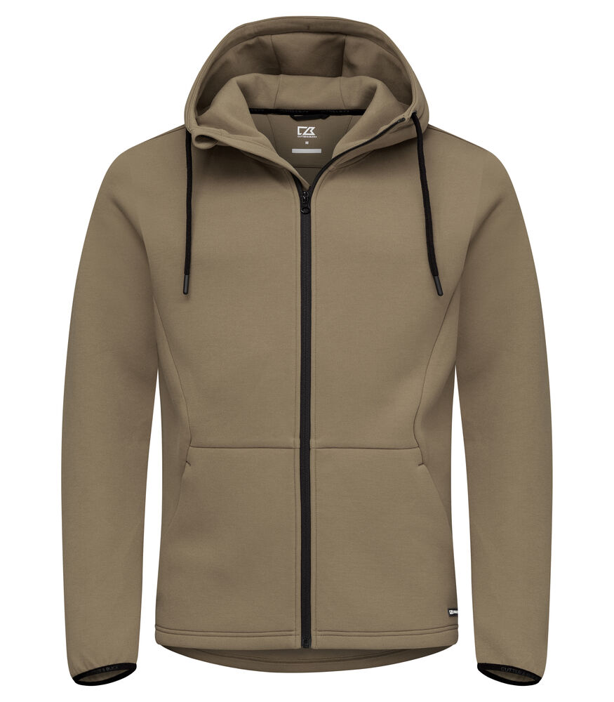 [358418-04-4] Cutter & Buck [358418] Sweat à capuche Pemberton homme (04 - Kaki, S)