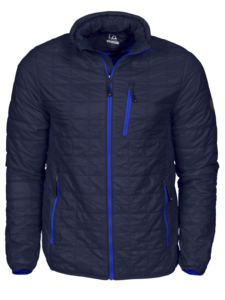 [351406-580-4] Cutter & Buck [351406] Veste de pluie Rainier Jacket homme (580 - Marine foncé, S)