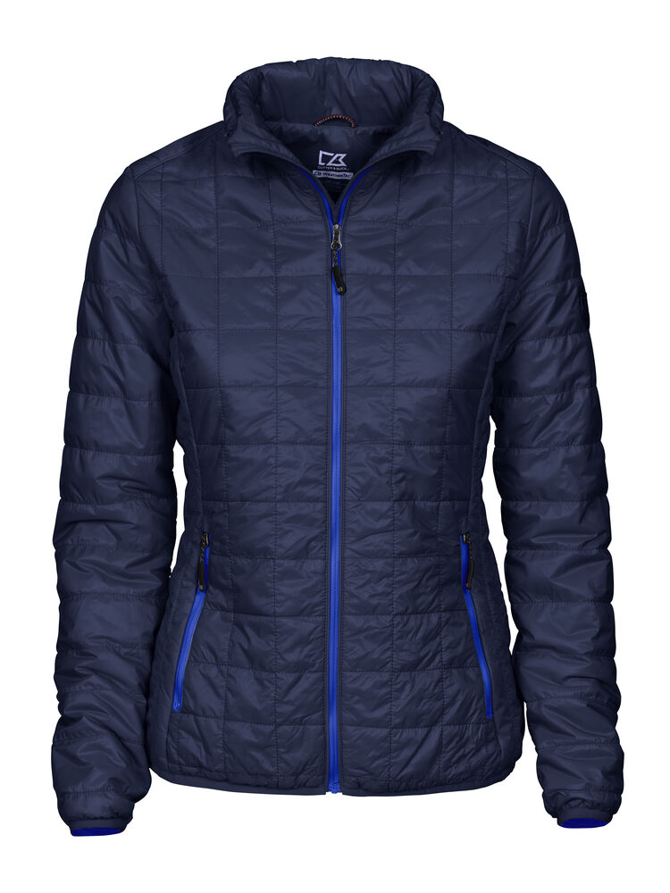 [351407-580-3] Cutter & Buck [351407] Veste de pluie Rainier Jacket femme (580 - Marine foncé, XS)