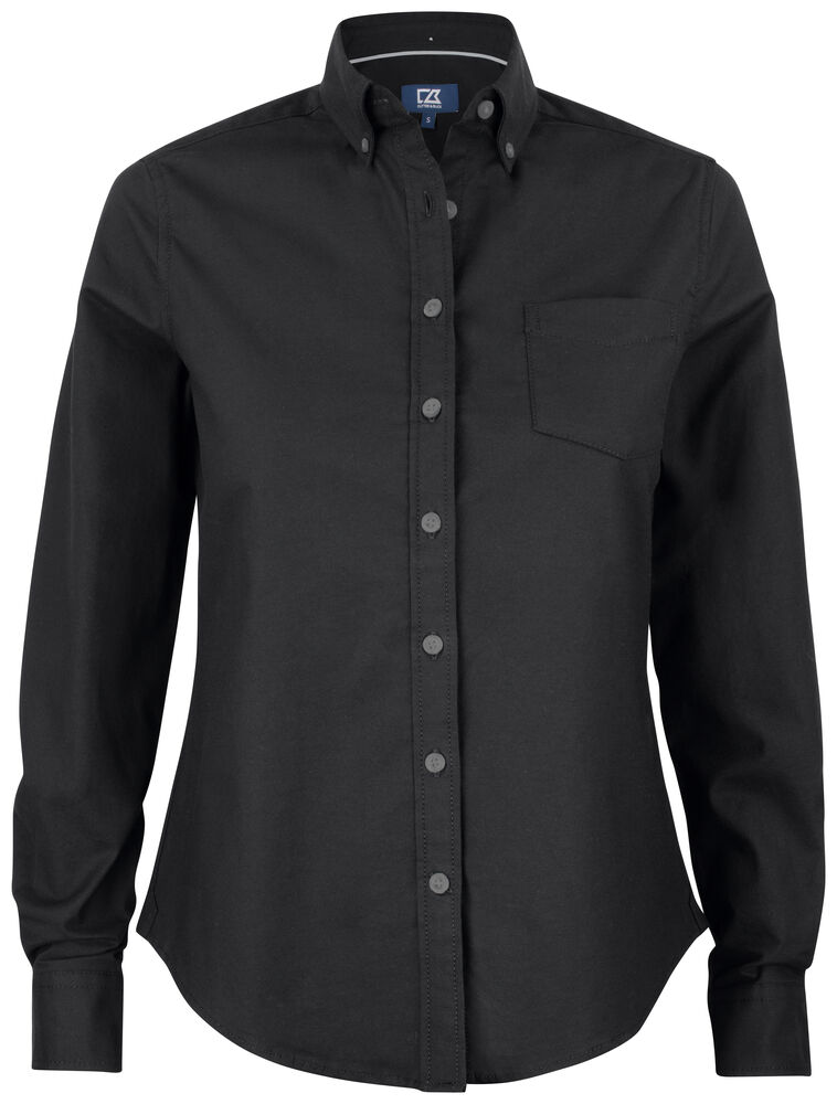 [352407-99-3] Cutter & Buck [352407] Chemise Hansville Shirt femme (99 - Noir, XS)