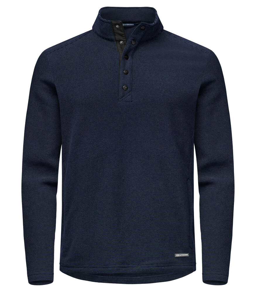 [358428-580-4] Cutter & Buck [358428] Polaire Hunts Point Fleece homme (580 - Marine foncé, S)