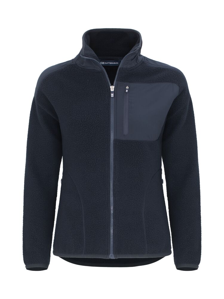 [351471-580-3] Cutter & Buck [351471] Polaire Cascade Sherpa Fleece femme (580 - Marine foncé, XS)