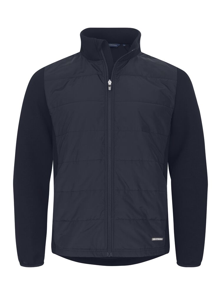 [351494-580-4] Cutter & Buck [351494] Veste Pemberton Hybrid Jacket homme (580 - Marine foncé, S)