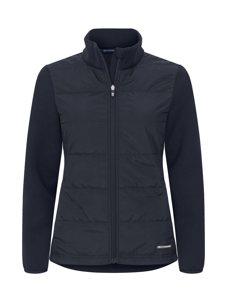 [351495-580-3] Cutter & Buck [351495] Veste Pemberton Hybrid Jacket femme (580 - Marine foncé, XS)
