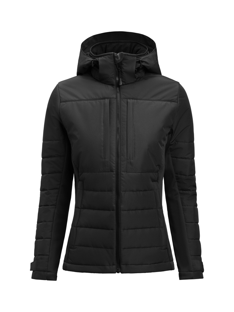 [651074-9900-3] Jobman 1074 — Veste de travail hybride pour femme (9900 - Noir, XS)