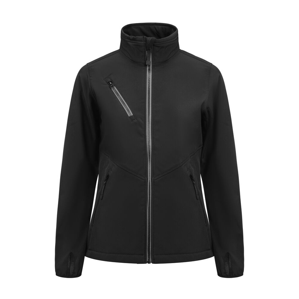 [65120371-9900-3] Jobman 1203 — Veste de travail softshell pour femme (9900 - Noir, XS)