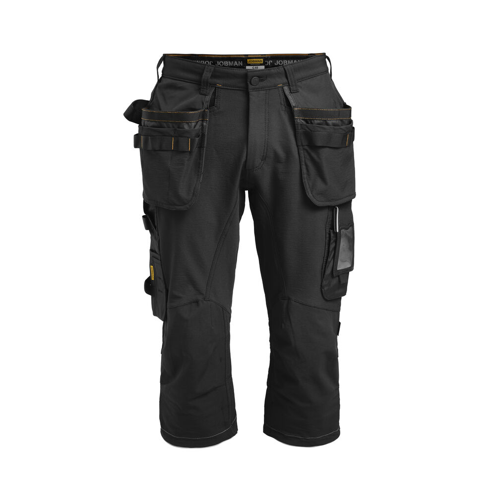 [65219518-9999-C44] Jobman 2195 — Pantacourt de travail stretch (9999 - Noir, C44)