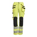 Jobman 2271 — Pantalon de travail à poches holster haute visibilité pour femme