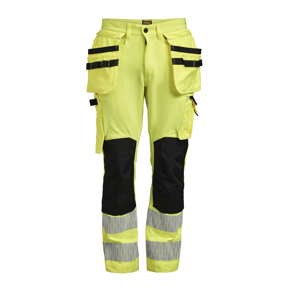[65229160-2199-C44] Jobman 2291 — Pantalon de travail stretch haute visibilité (C44)