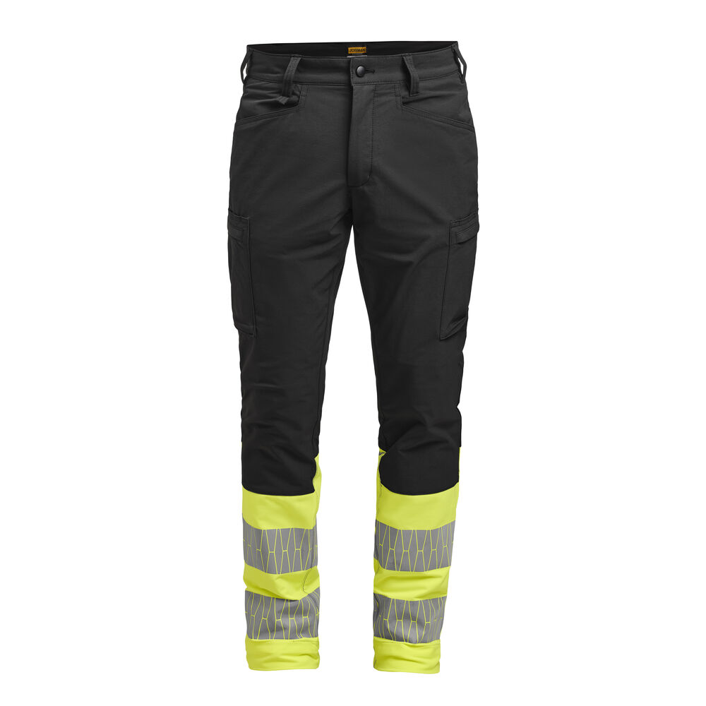 [65232970-9921-DA34] Jobman 2329 — Pantalon de travail stretch haute visibilité pour femme (DA34)