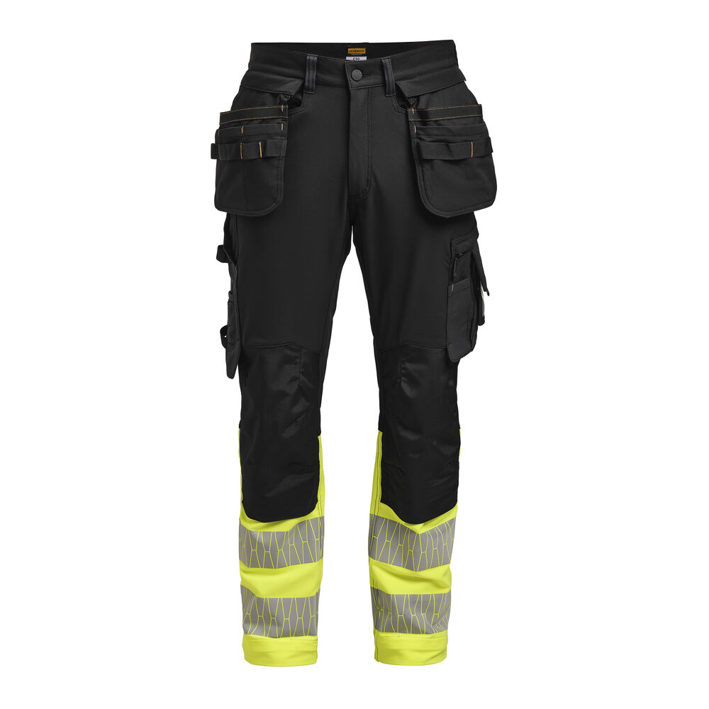 [65239270-9921-C44] Jobman 2392 — Pantalon de travail stretch haute visibilité (C44)