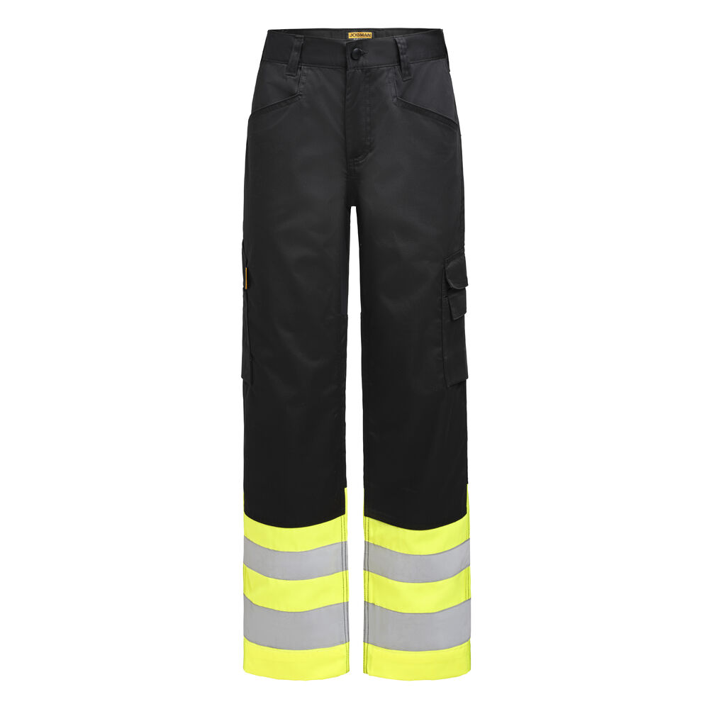 [652417-9921-C42] Jobman 2417 — Pantalon de travail stretch haute visibilité (C42)