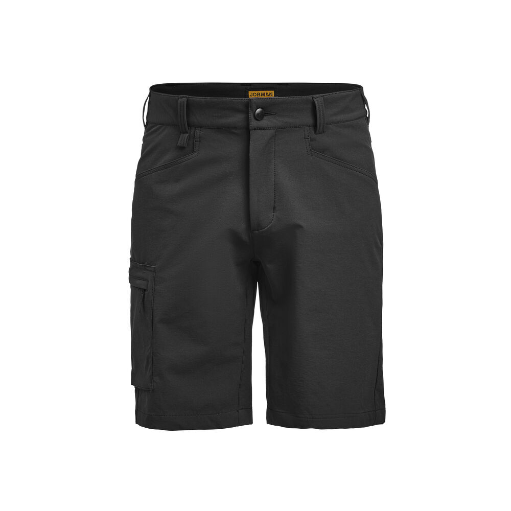 [65271970-9900-DA34] Jobman 2719 — Short de travail stretch pour femme (9900 - Noir, DA34)